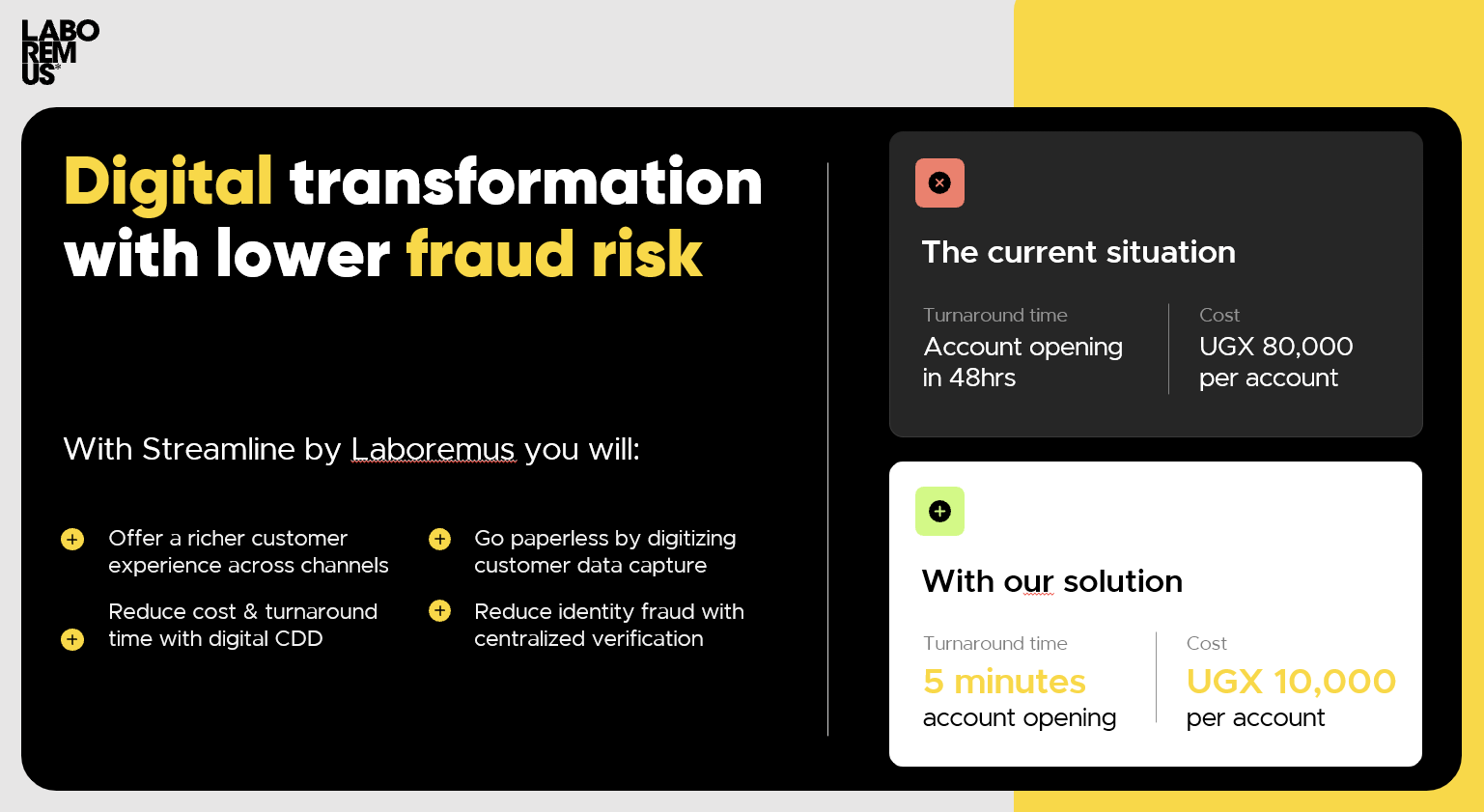 How Laboremus works as a KYC and KYB middleware for banks in Africa