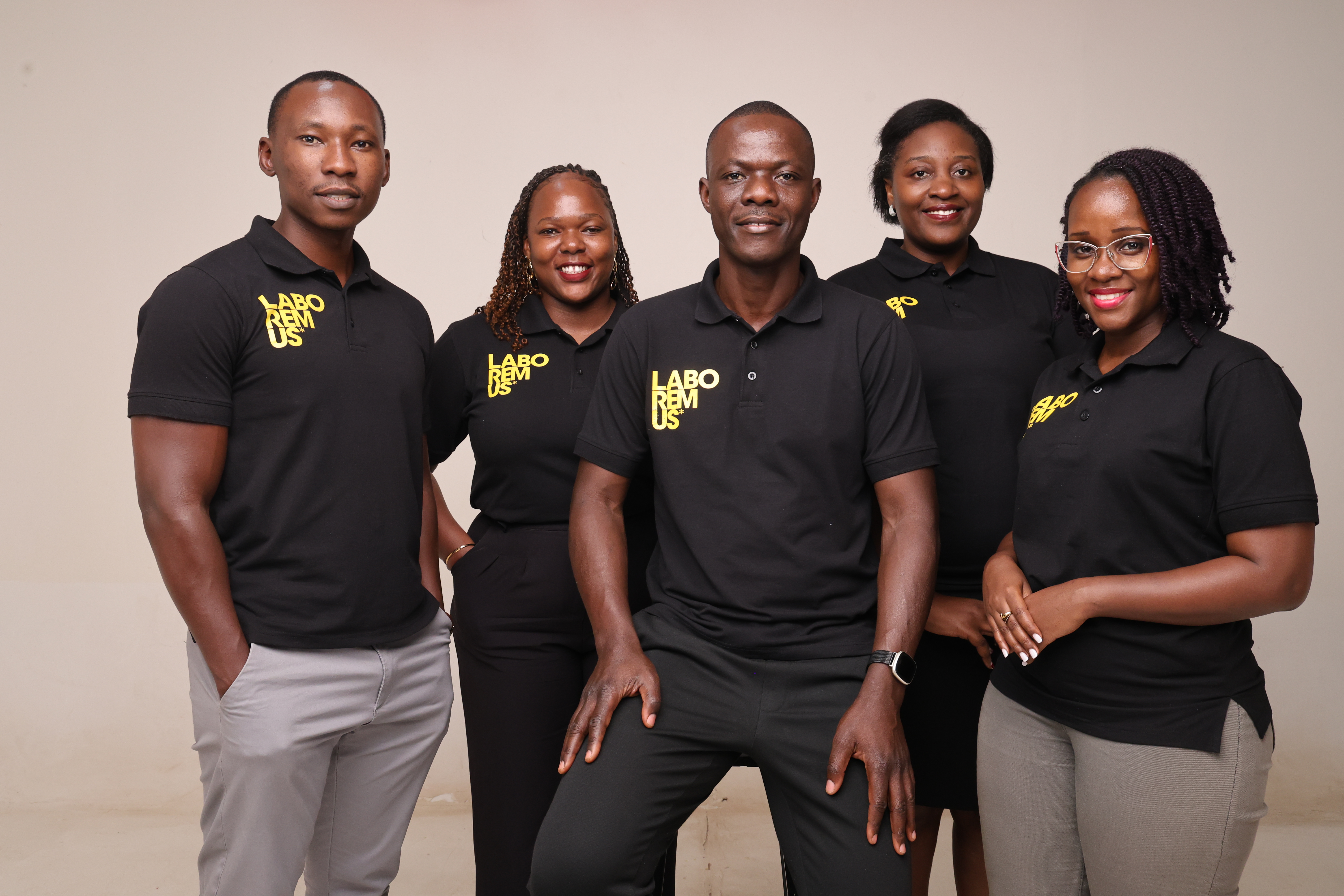 The Laboremus team in Kampala